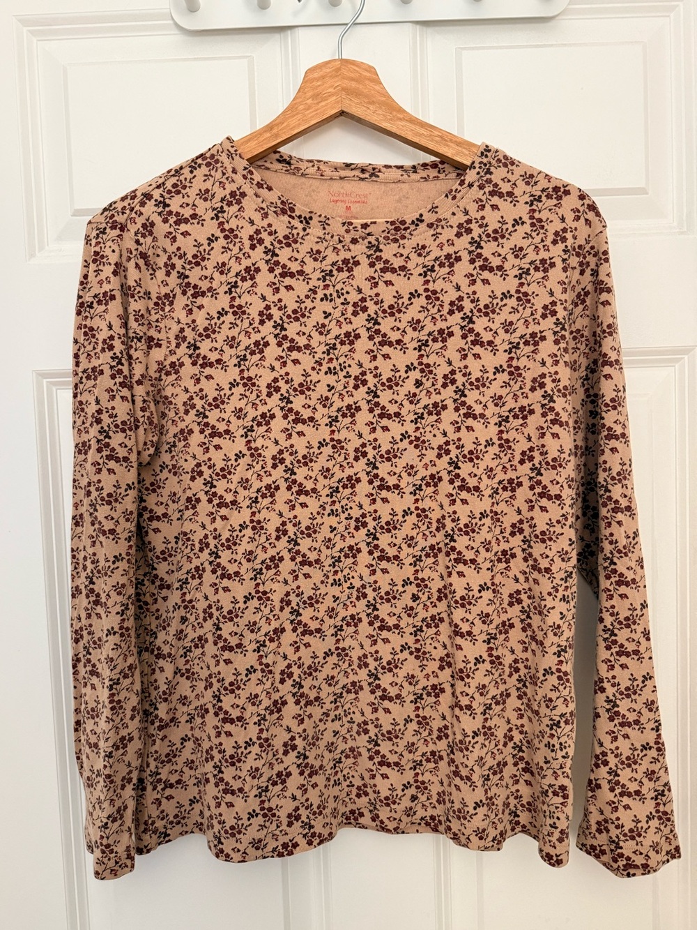 Vintage Floral Long-sleeve Tee